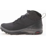 Salomon Outsnap Climasalomon Waterproff Womens Outdoor Shoes Black Su Geçirmez Nefes Alan Kadın Bot Siyah