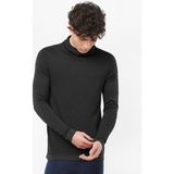 Salomon Outspeed Wool Erkek Üst Içlik Black LC2117800 - Siyah
