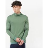 Salomon Outspeed Wool Erkek Üst Içlik Laurel Wreath LC2118000 - Yeşil