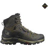 Salomon Quest 4 GORE-TEX Erkek Bot Yeşil Dış Mekan Kullanımı İçin Suya Dayanıklı Kauçuk Taban
