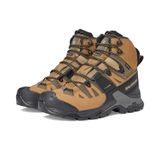 Salomon Quest 4 GTX erkek yürüyüş ayakkabısı, Kelp/Siyah/Castlerock, 11