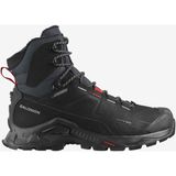 Salomon Quest Winter TS CSWP Erkek Botu Kauçuk Tabanlı Siyah Düz Desenli Konforlu Tasarım