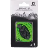 Salomon Quicklace Shoelace kiti, Salomon kayak ayakkabısı ve çizmeleriyle uyumlu, uzun ömürlü ve kullanımı kolay, Yeşil. //, 42 2/3