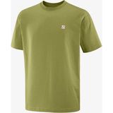 Salomon Round Logo Graphıc Erkek Tişört Cardamon Seed LC2845000 - Yeşil