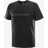Salomon Salomon Big Logo Tee M Erkek T-Shirt - Siyah