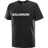 Salomon Salomon Logo Erkek Siyah Tişört