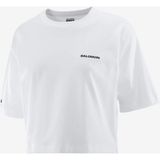 Salomon Salomon Logo Kadın Beyaz Tişört - XL