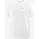 Salomon Salomon Logo Rx Erkek Beyaz Tişört