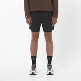 Salomon Sense Aero 2ın1 5" Erkek Koşu Şortu Deep Black LC2768900 - Siyah