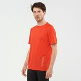Salomon Sense Aero Erkek Kırmızı Koşu Tişört - Çok Renkli - XS