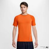 Salomon Sense Aero Erkek Turuncu Koşu T-SHIRT.16687 - XS