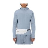 Salomon Sense Aero Hybrıd Erkek Outdoor Çeyrek Fermuarlı Polar Üst LC2744500 Gri