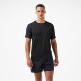 Salomon Sense Aero Ss Gfx Erkek Siyah T-SHIRT.55129
