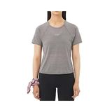 Salomon SHAKEout AIR CROPPED Kadın Koşu Tişörtü LC2774400 Gri