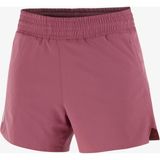 Salomon Shakeout Core 4" Kadın Koşu Şortu Nocturne LC2656000 - Pembe - XS