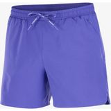 Salomon Shakeout Core 5" Erkek Koşu Şortu Liberty LC2641000 - Mor - XL