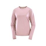 Salomon Shakeout Core Ls Kadın Koşu Tişörtü LC3039600 Pembe - Renk