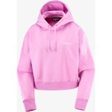Salomon Short Hoodıe Kadın Sweatshirt Cyclamen LC2680300 - 0P - Pembe