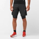 Salomon S/LAB Ultra 2IN1 Erkek Koşu Şortu - Siyah