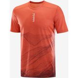 Salomon S/lab Ultra Erkek Koşu Tişört Burnt Sienna LC2449700 - Turuncu - XS