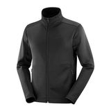 Salomon Sntıal Mıdfleece Fz M Erkek Ceket LC2300800 Siyah - XL
