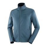 Salomon Sntıal Mıdfleece Fz M Erkek Ceket LC2329000 Mavi - XL
