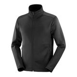Salomon Sntıal Mıdfleece Fz M Erkek Ceket LC2329100 Kahverengi