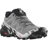 Salomon Speedcross 6 Erkek Patika Koşu Ayakkabısı, Gri/Bej/Yeşil, 45 Numara