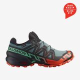 Salomon Speedcross 6 Gtx L4770130028 Erkek Outdoor Ayakkabı - Haki-turuncu-haki-turuncu Haki - Turuncu