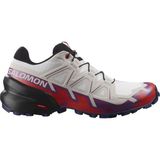 Salomon Speedcross 6 Kadın Koşu Ayakkabısı Beyaz Renkli Bağcıklı Dayanıklı Tasarım