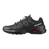 Salomon Speedcross Peak erkek yürüyüş ayakkabısı, Siyah Buzul Grisi, 48 EU