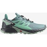 Salomon SUPERCROSS 4 GORE-TEX Kadın Koşu Ayakkabısı Dusty Turquoise L47316900 - Yeşil