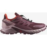 Salomon SUPERCROSS 4 GORE-TEX Kadın Koşu Ayakkabısı Tawny Port L47594500 - Bordo
