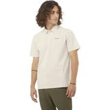 Salomon Trackline Polo Erkek Tişört - Bej