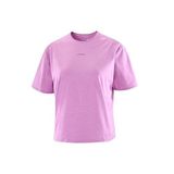 Salomon TRACKLINE SS TEE W Kadın Günlük Tişört LC2748900 Pembe