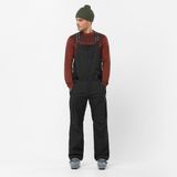 Salomon Transfer Bib Pant Erkek Siyah Kayak Pantolonu