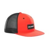 SALOMON Trucker Flat Cap Unisex Kırmızı Şapka