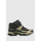 Salomon Ultra 5 Mıd Gore-Tex Antrasit-Yeşil Erkek Outdoor Bot L47754300X