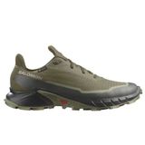 Salomon VO473103 Haki Siyah Alphacross 5 Gtx Goretex Erkek Spor Ayakkabı
