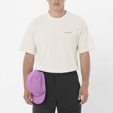 Salomon Wıld Rays Erkek Tişört Whisper White LC2832800 - XL - Krem