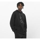 Salomon Worthy Hoodie Erkek Siyah Sweatshirt