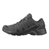 Salomon X-Adventure Recon Gore-Tex erkek yürüyüş ayakkabısı, su geçirmez çekiş ve hızlı yürüyüş ve karma arazi desteği, Asfalt/Castlerock/Siyah, 13