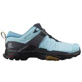 Salomon x Ultra 4 Gore Tex Womens Outdoor Shoes Su Geçirmez Nefes Alabilen Lastik Bağcıklı Kadın Outdoor Ayakkabı Mavi