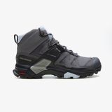 Salomon X Ultra 4 Mid Gore-tex Kadın Gri Outdoor Ayakkabı Düz L41625000 Gri