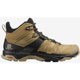 Salomon x Ultra 4 Mid Goretex Mens Boot Su Geçirmez Nefes Alabilen Erkek Bot Açık Kahverengi