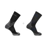 Salomon X Ultra Access Crew 2-pack R+l 21165 Siyah