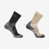 Salomon X Ultra Access Crew 2-Pack R+L Unisex Çorap