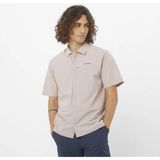 Salomon Xplratıon Ss Shırt M Erkek Kahverengi Tshirt LC2438500-55112