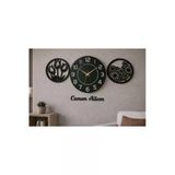 Salon Duvar Saati Kişiye Özel Şık Ve Modern 40 Cm No1006