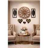 Salon İçin Duvar Saati Kişiye Özel 40 Cmdir No 128